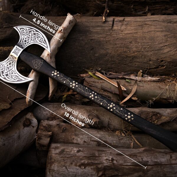 Handcrafted Battle Axe — Tactical & Collectible