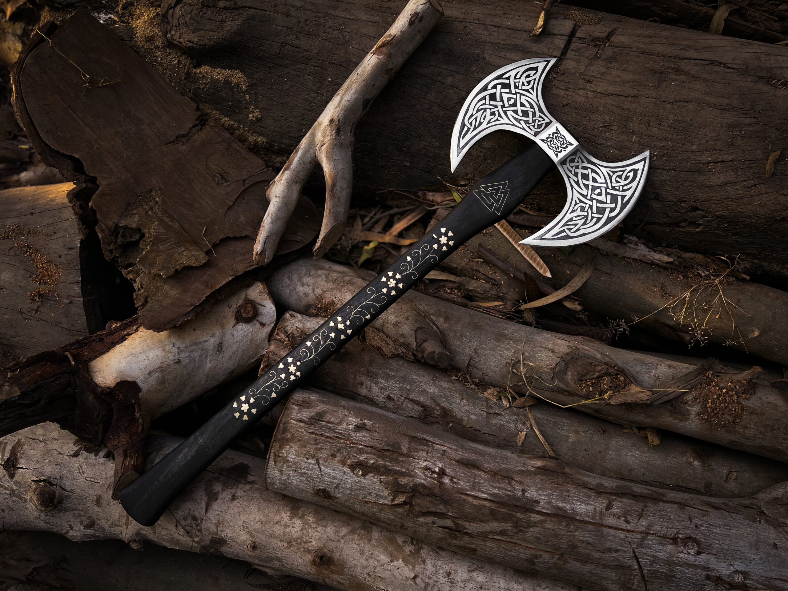 Handcrafted Battle Axe — Tactical & Collectible - Image 4