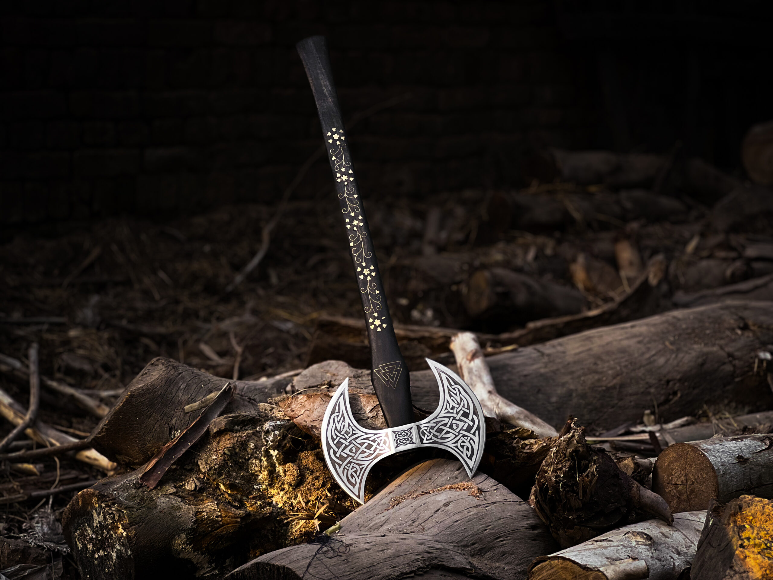 Handcrafted Battle Axe — Tactical & Collectible - Image 9