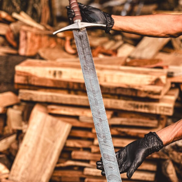 Shadowfang Damascus Sword