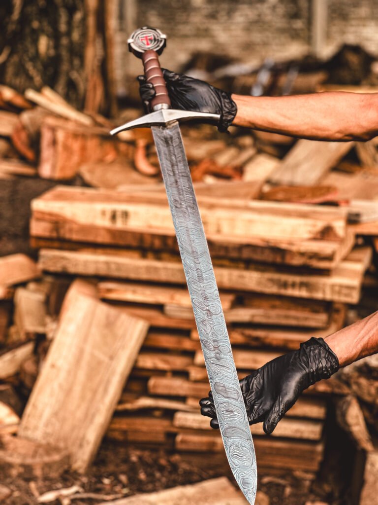 Shadowfang Damascus Sword